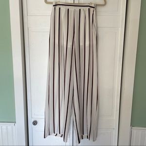 Striped Wide Leg Summer Pants